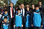 İl Müdürümüz Dr. Burhanettin Hacıcaferoğlu, 10 Bin Kişilik Spor Salonu açılışında Türk Telekom sporcularıyla birlikte